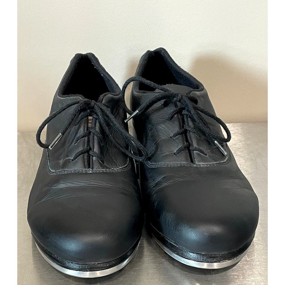 Bloch Ladies Leather Tap Shoes Black Size 8M Dance - Picture 3 of 8